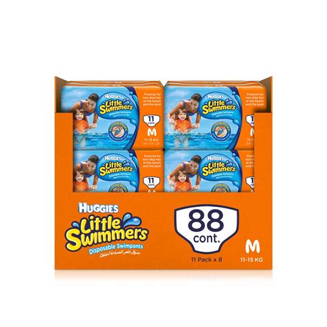 Huggies Little Swimmers Medium Swim Nappies x 11 - Spinneys United Arab ...