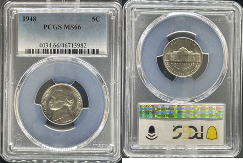 US 1948 Jefferson Nickel PCGS MS66 | MA-Shops
