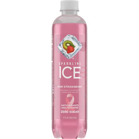 Sparkling Ice® Naturally Flavored Sparkling Water, Kiwi Strawberry 17 ...