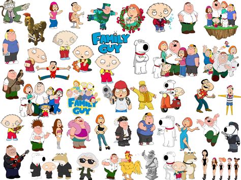 45 Pieces Family Guy Png - Etsy