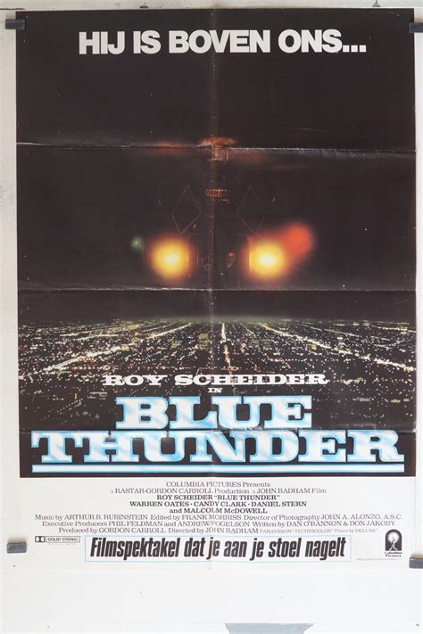Blue Thunder Movie Poster