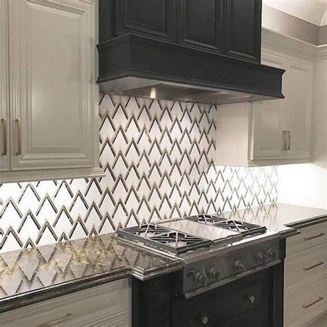 Victorian Chic Kitchen Backsplash Tile Ideas