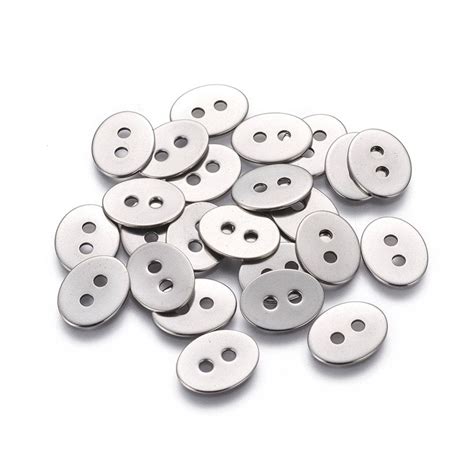 Metal buttons and closures for sewing and crafting