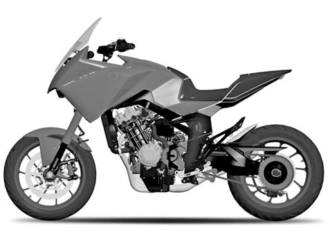 An Inline Four Cylinder Adventure Tourer? Yes, its the Honda CB4X ...