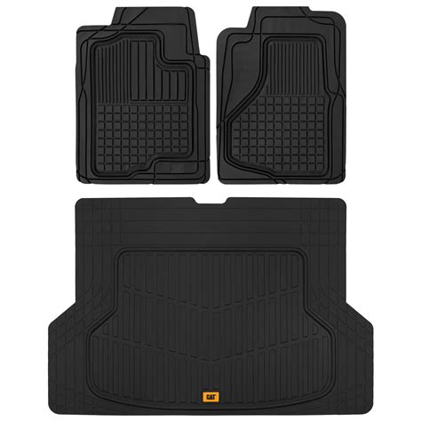 Free Shipping! Caterpillar Large Front Heavy-Duty Rubber Floor Mats ...