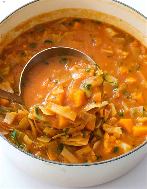 Vegetarian Cabbage Soup Recipe Best Vegetable Cabbage Soup Carlsbad