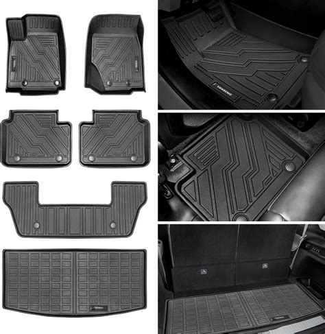 Vanseno Car Floor Mat and Cargo Liners Compatible for 2021-2023 Jeep ...