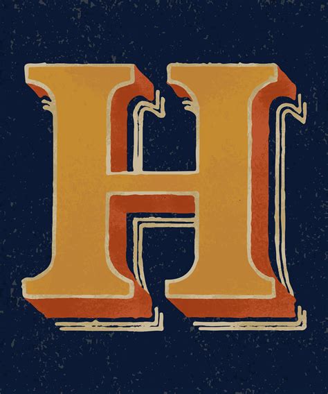 12.5 in. Metal Letter H Wall Plaque 1865614270 - The Home Depot