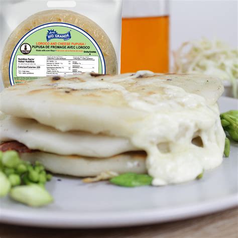 Pupusa de Queso con Loroco - Rio Grande Foods