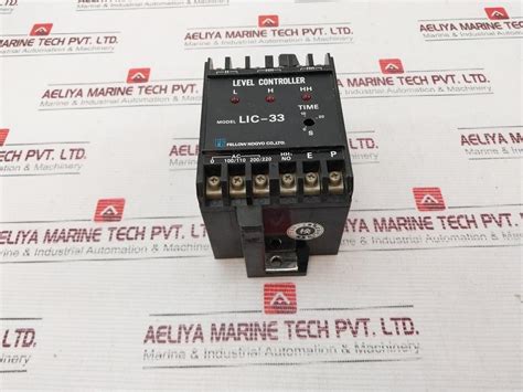 Fellow Kogyo Lic – 33 Capacitance Level Controller – Aeliya Marine Tech®
