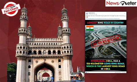 Fact Check: Hyderabad ORR has multi-level roads, flyover through ...