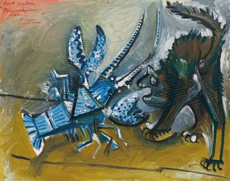 Pablo Picasso - Le Homard Et Le Chat - Lobster And The Cat - Art Prints ...