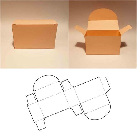 Image result for Simple Paper Box Rectangle Templates