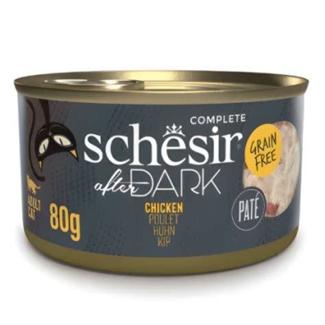 Schesir After Dark Patè For Cat - Chicken 80g (Min Order- 12 Cans ...