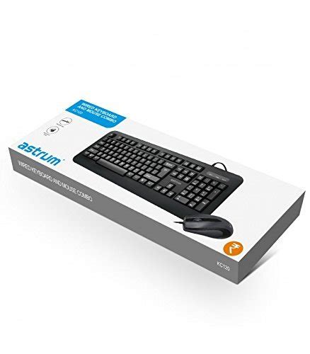 Amazon.in: Buy Astrum Wired Keyboard & Mouse Combo, Full Size, 12 MM ...