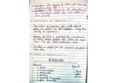 Class 10 Reproduction Notes 的图像结果