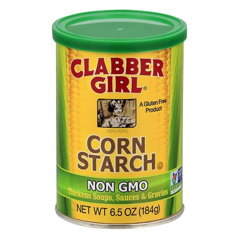 Clabber Girl Corn Starch, Gluten-Free, Corn Starch Thickener, Non-GMO ...