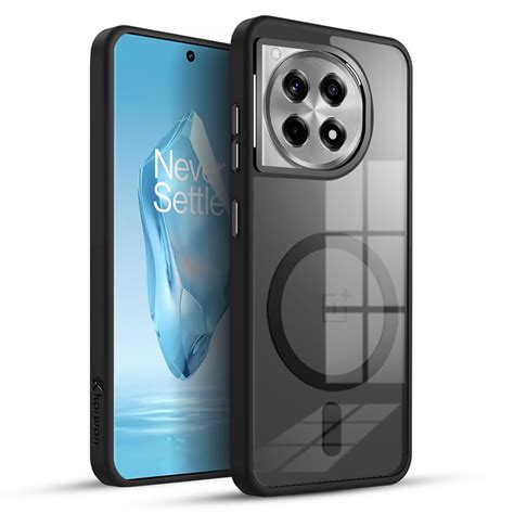 KARWAN Translucent Hybrid Back Case Cover Compatible with Oneplus 12 ...