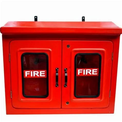 Hose Box And Accessories - Red Fire Hose Cabinet Manufacturer from Mumbai