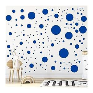 StickerDeen 500+ Different Dotted Circles Wall Stickers for Kids Room ...