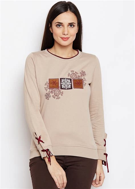 Get Snowflake Printed Full Sleeves Sweatshirt at ₹ 1495 | LBB Shop