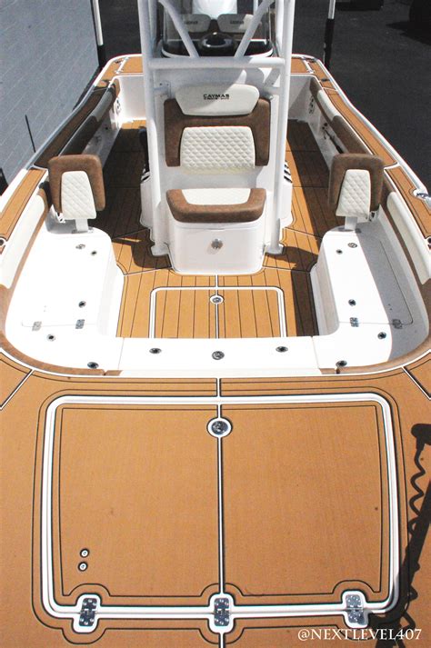 Blue Caymas Upgrades to SeaDek® – Florida Marine Customs at Next Level