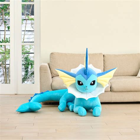 Pokemon: Life-size Plush - Vaporeon lying down (Limited Edition) [The ...