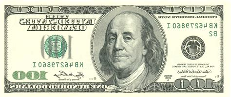 Printable One Hundred Dollar Bill