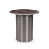 Buy Monarch Grey Composite Marble Side & End Table Online at Durian