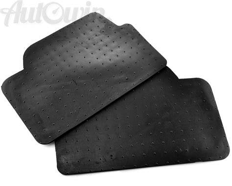 Rubber Black Floor Mats for Mercedes-Benz E-Class S211 W211 2002-2009 ...