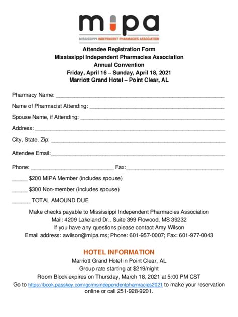 Fillable Online Vendor Registration Form Mississippi Independent ...