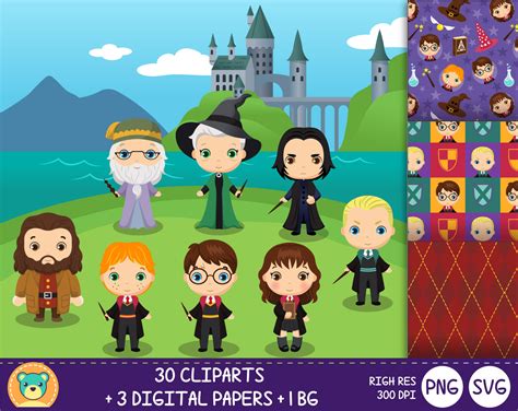 free printable harry potter clip art #5820171 | Clipart Library