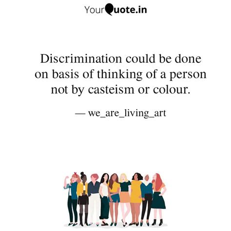 Discrimination could be d... | Quotes & Writings by Sunil Niraniya ...