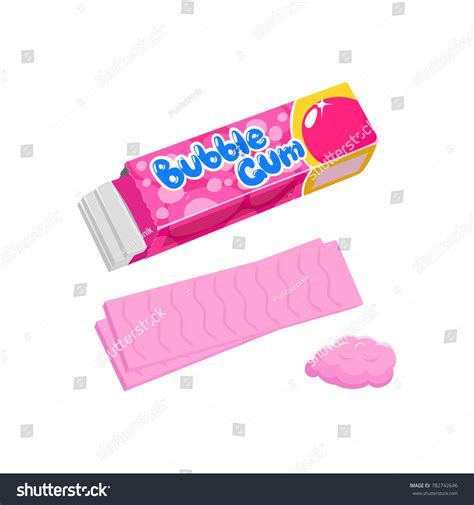 Cartoon Pack Of Gum