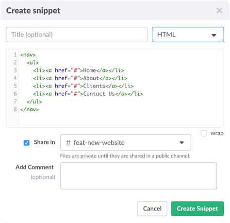 Slack Code 的图像结果