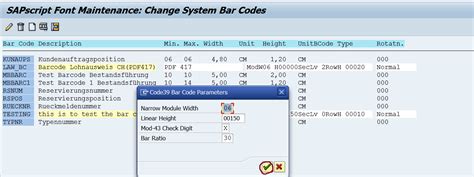How to Create Bar Code in SAP ABAP Program 的图像结果