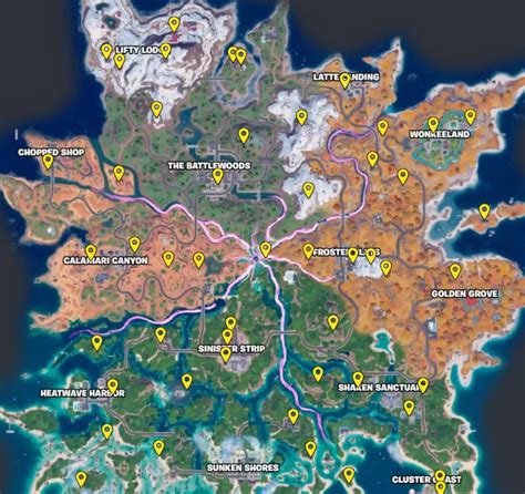 Fortnite Sprite Chest Locations: All 33 Spots and Best Farming Routes