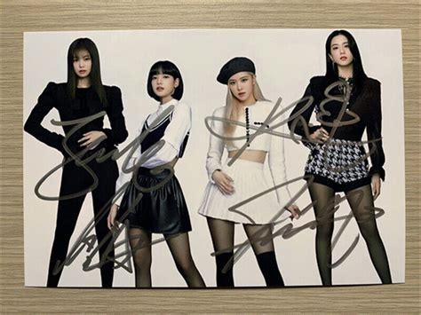 2023 New Hand Signed BLACKPINK LISA JENNIE ROSE | Ubuy India