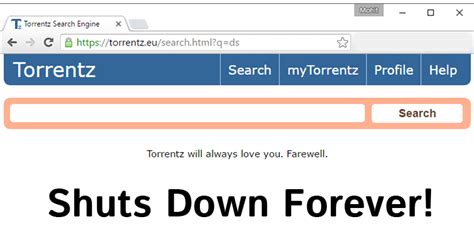 New torrent downloading site Torrentz2.eu