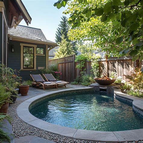 Inground Swimming pool ideas for Small Backyard | FH | Pools backyard ...