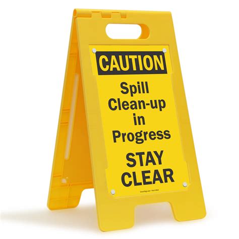 Caution Floor Signs | OSHA Compliant Caution Signs for Floor