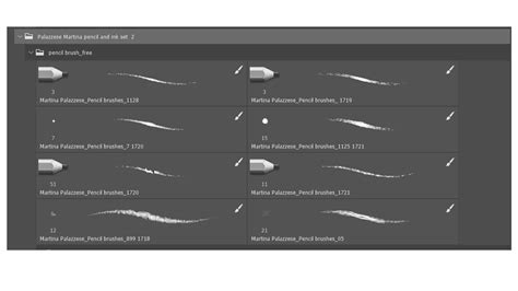 8 Free Pencil Brushes For Photoshop - PsFiles