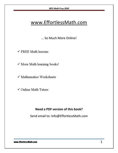 GED Math Tutorial 的图像结果