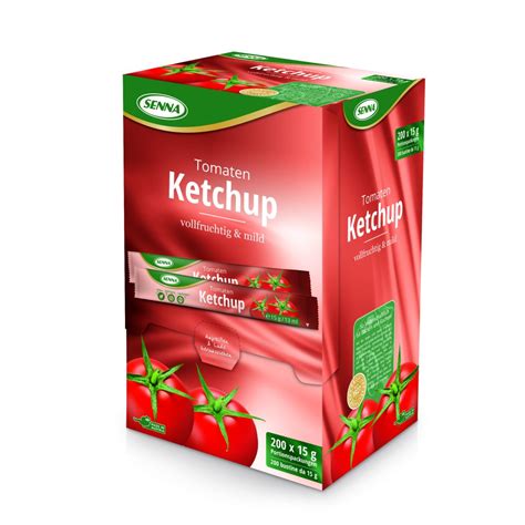 Ketchup Senna bustina 200 x 15 g — Neranxi