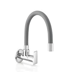 10X Brass Flexible Kitchen Sink Tap Grey for Wasing Dishes GT-75123 ...