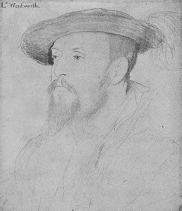 Portrait of Thomas, Baron Wentworth. 1532-43 Paper Print - Art ...