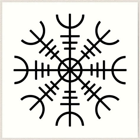 "Viking Protection Rune" Art Print for Sale by KSVstudio | Viking ...