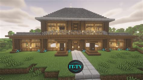 Big Minecraft House Tutorial 的图像结果