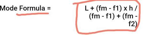 ਬਹੁਲਕ ਪਤਾ ਕਰਨ ਦਾ ਸੂਤਰ ਦੱਸੋ: What is the formula to find mode? बहुलक ...