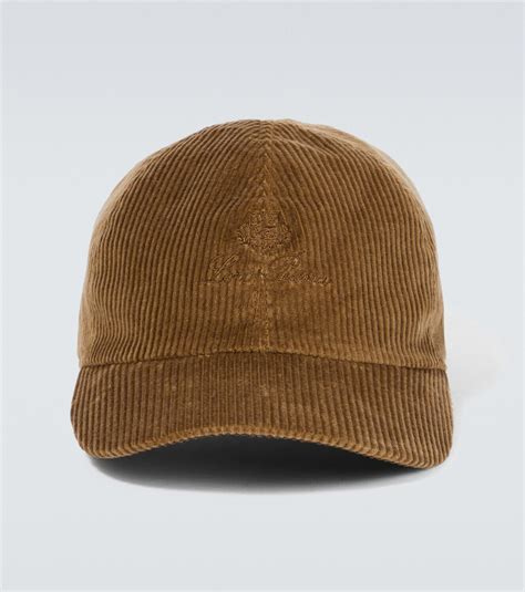 Loro Piana Corduroy baseball cap Loro Piana